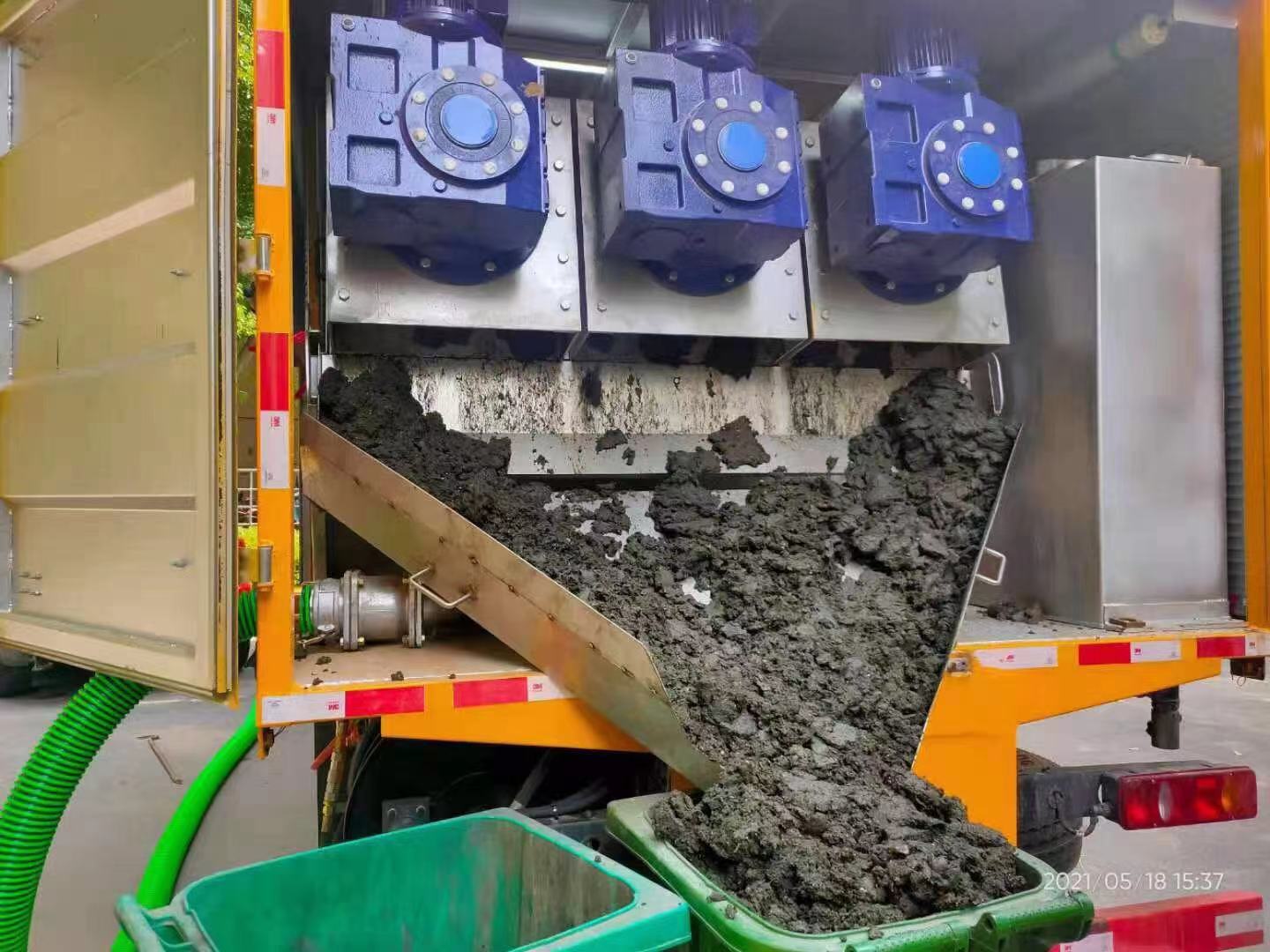 上饶化粪池清掏城市维护站-泥浆净化干湿分离处理